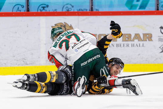 Frölundas Theodor Niederbach och Skellefteås Viktor Grahn