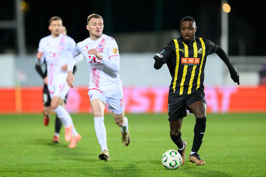 Antonio Ivancic of Zrinjski Mostar and Brice Wembangomo of