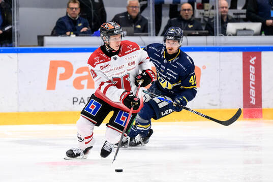 Örebros Egor Polin och HV71s Riley Woods