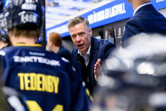 HV71s tränare Nicklas Rahm