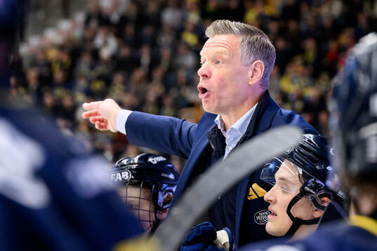 HV71s tränare Nicklas Rahm