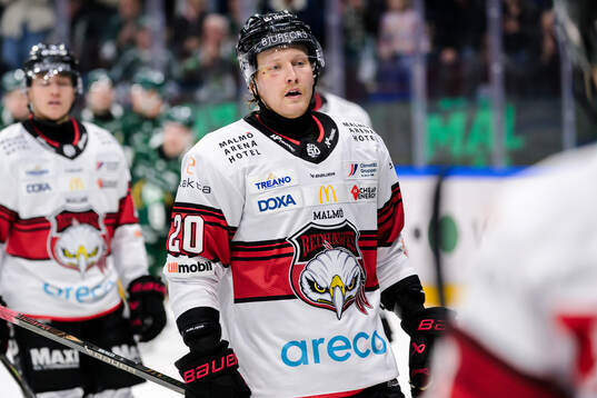 Malmö Redhawks Thomas Berg Paulsen deppar