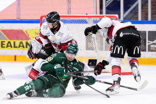 Malmö Redhawks Eemil Viro och Färjestads Marian Studenic