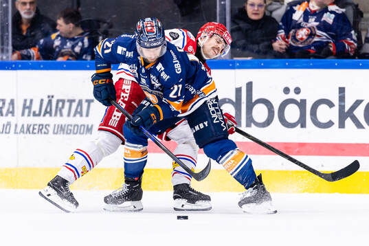 Växjös Brian Cooper och Timrås Emil Pettersson