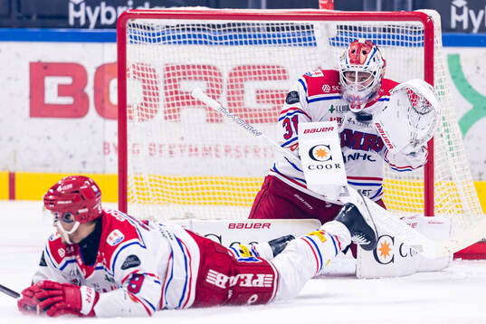 Timrås målvakt Tim Juel