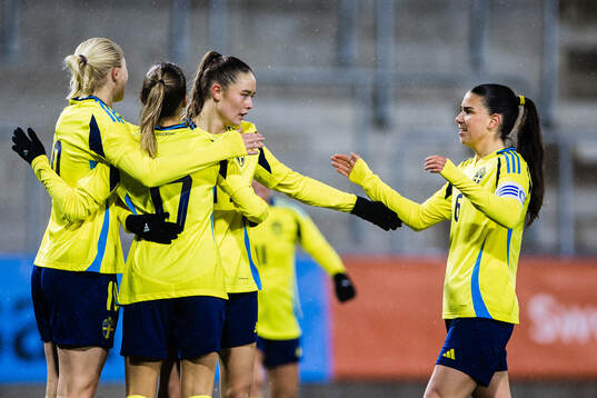 Sara Eriksson, Wilma Leidhammar, Svea Rehnberg and Emilia