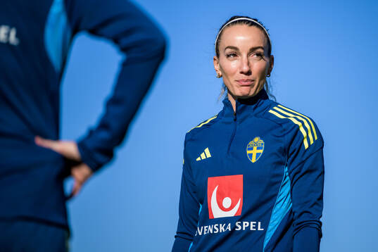 Kosovare Asllani of the women's national football team of