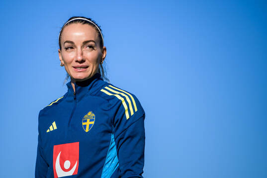 Kosovare Asllani of the women's national football team of