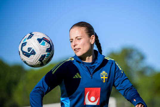 Anna Alvegård of the women's national football team of