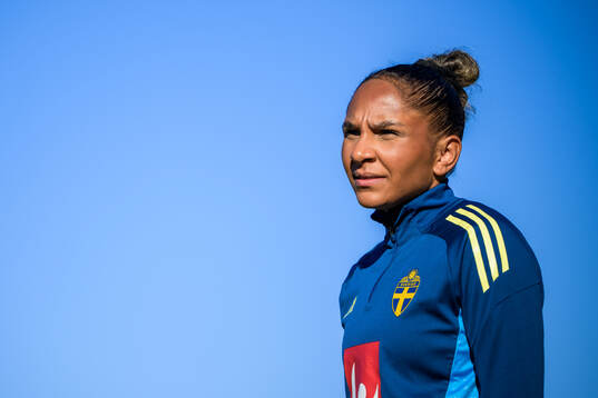 Madelen Janogy of the women's national football team of
