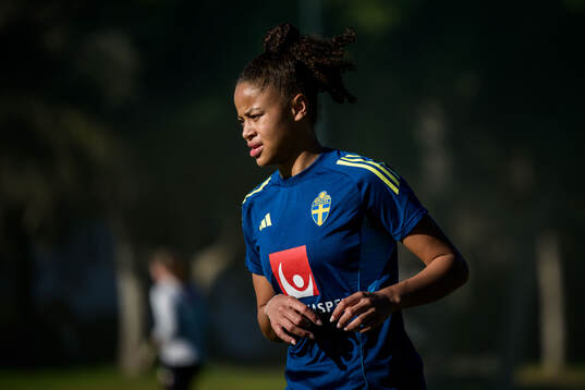 Of the women's national football team of Sweden at a