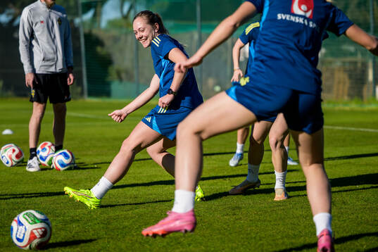 Alice Bergström of the women's national football team of