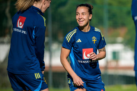Julia Zigiotti Olme of the women's national football team