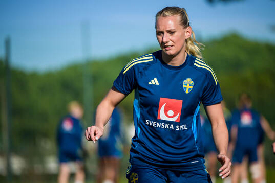 Stina Blackstenius of the women's national football team of