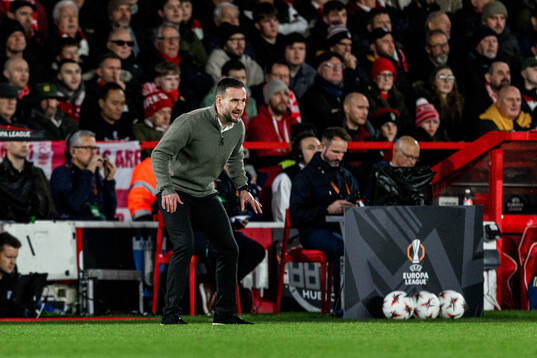 Head coach Anes Mravac of Malmö FF