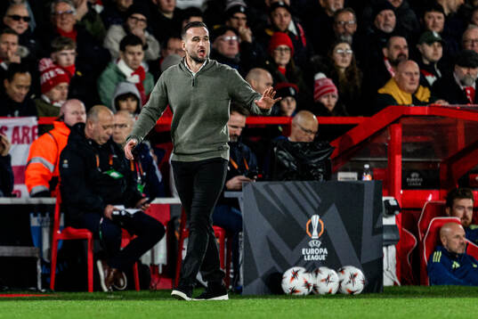 Head coach Anes Mravac of Malmö FF