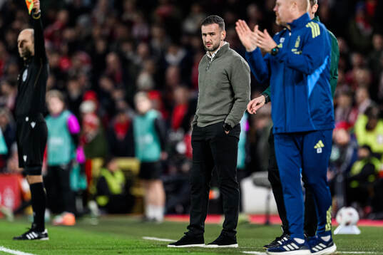 Head coach Anes Mravac of Malmö FF