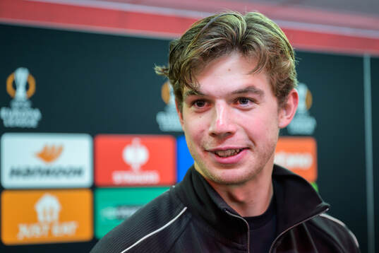 Goalkeeper Melker Ellborg of Malmö FF