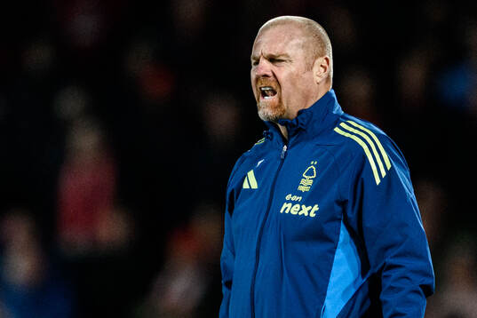 Head coach Sean Dyche of Nottingham Forest