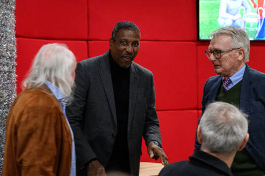 Viv Anderson of Nottingham forest and Roland Andersson  of
