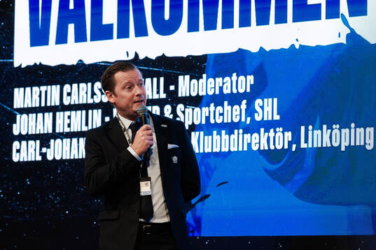 Carl-Johan Stålhammar, klubbdirektör Linköping HC