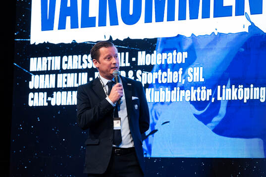 Carl-Johan Ståhlhammar Klubbdirektör Linköping HC