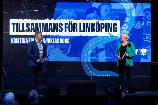 e vice ordförande i Linköpings kommun och Kristina Edlund