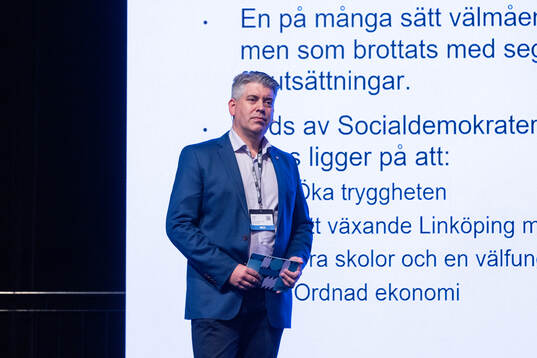 e vice ordförande i Linköpings  kommun