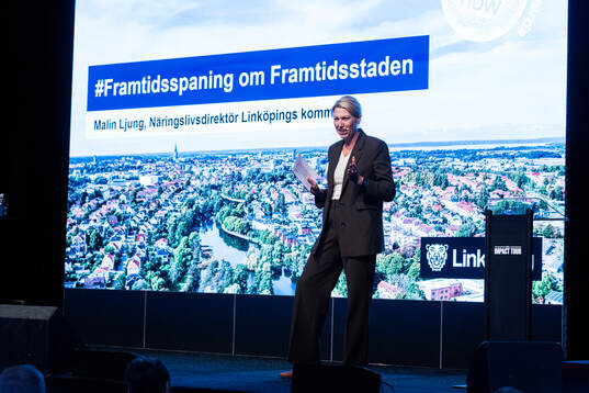 Malin Ljung Näringslivsdirektör i Linköpings kommun