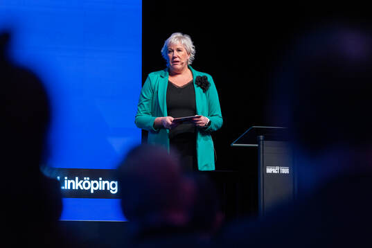Kristina Edlund Kommunstyrelsens ordförande i Linköpings