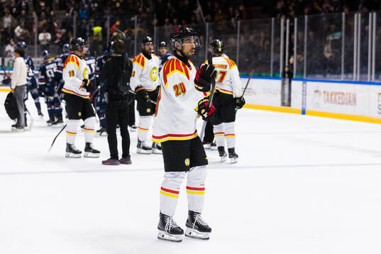 Brynäs Tyler Vesel deppar