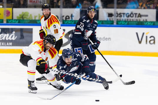 Brynäs Anton Rödin och Linköpings Ty Rattie