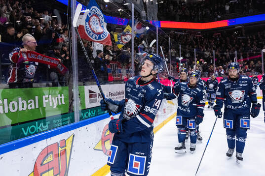 Linköpings Loke Krantz jublar