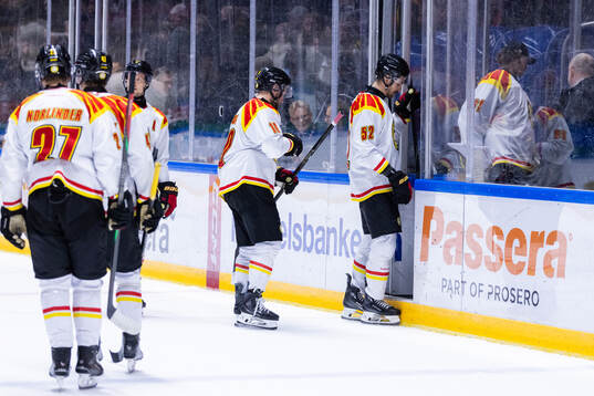 Brynäs spelare deppar