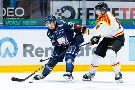 Linköpings Nicholas Shore och Brynäs Robert Hägg