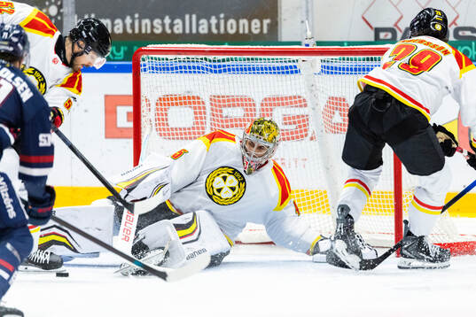 Brynäs målvakt Damian Clara