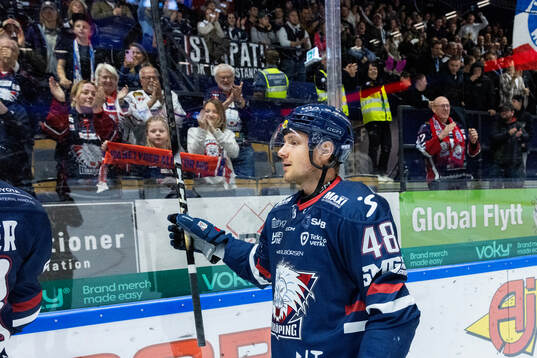 Linköpings Mikko Kokkonen jublar