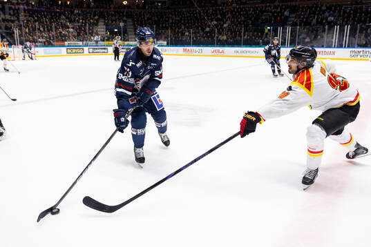 Linköpings Nicholas Shore och Brynäs Tyler Vesel