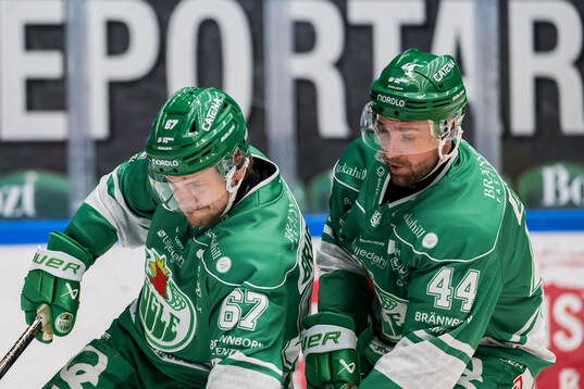 Rögles Leon Bristedt och Calvin De Haan