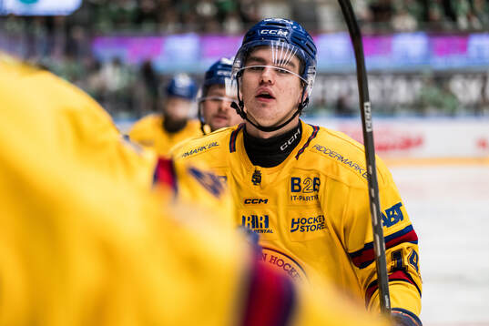 Djurgårdens Anton Frondell jublar