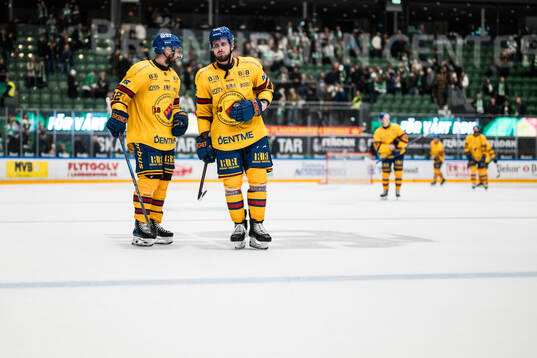 Djurgårdens Marcus Krüger och Albin Grewe deppar