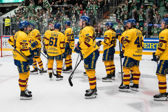 Djurgårdens spelarna deppar