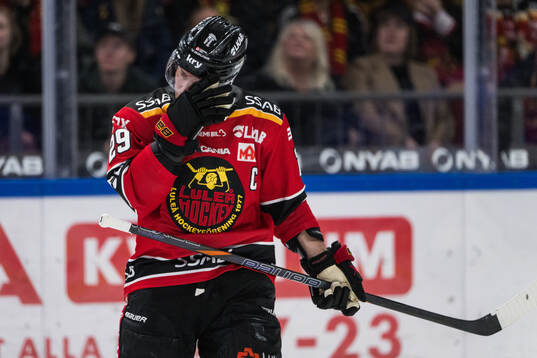 Luleås Erik Gustafsson deppar