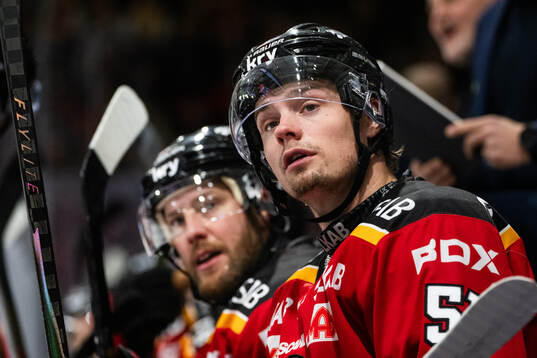 Luleås Linus Omark och Markus Nurmi