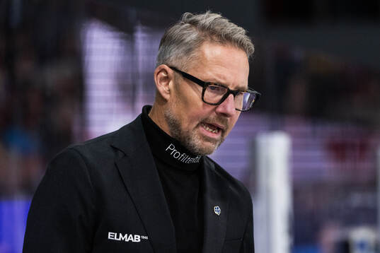 Leksands tränare Johan Hedberg