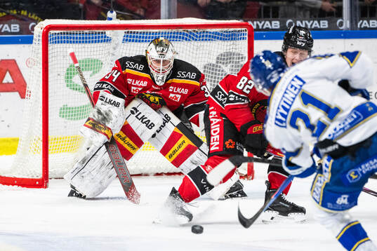 Luleås målvakt Joel Lassinantti