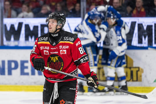 Luleås Mathias Bromé deppar
