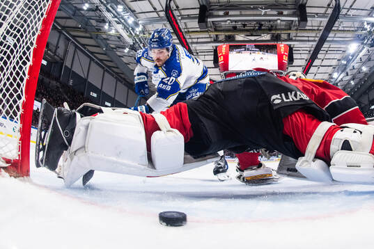 Leksands Nolan Stevens sätter avgörande 3-2 vid