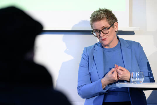 Karin Wanngård (S), finansborgarråd i Stockholm