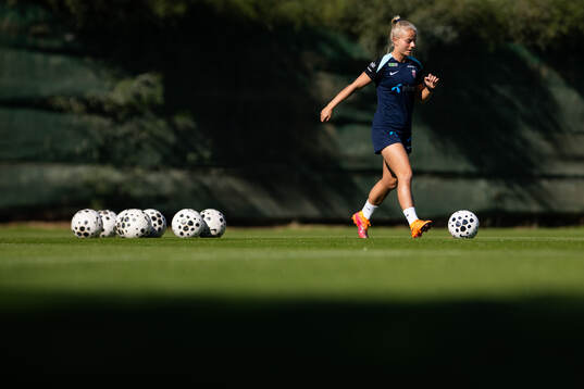 Emilie Woldvik of the Norwegian women's national football